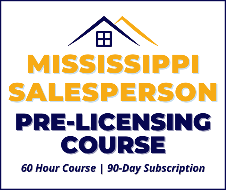 Mississippi Real Estate Sales Person Prelicensing Bob Brooks