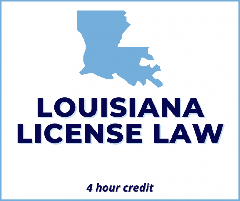Online Real Estate Continuing Education Approved in Louisiana
