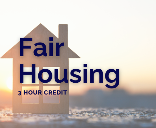 Fair Housing | 4/30/25 | 9a-12p (3hrs) | Home Inspection