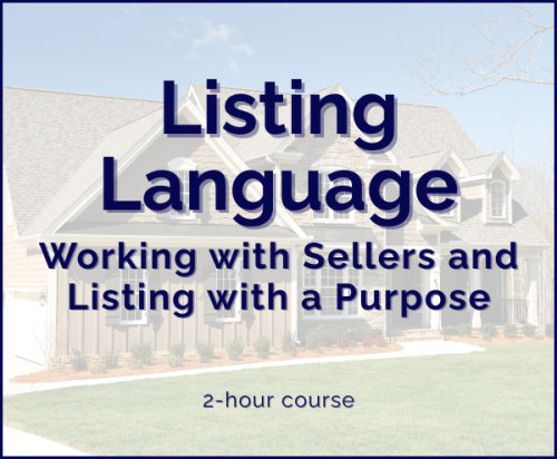Listing Language | 10/28/25 | 1:30p-3:30p (2hrs)