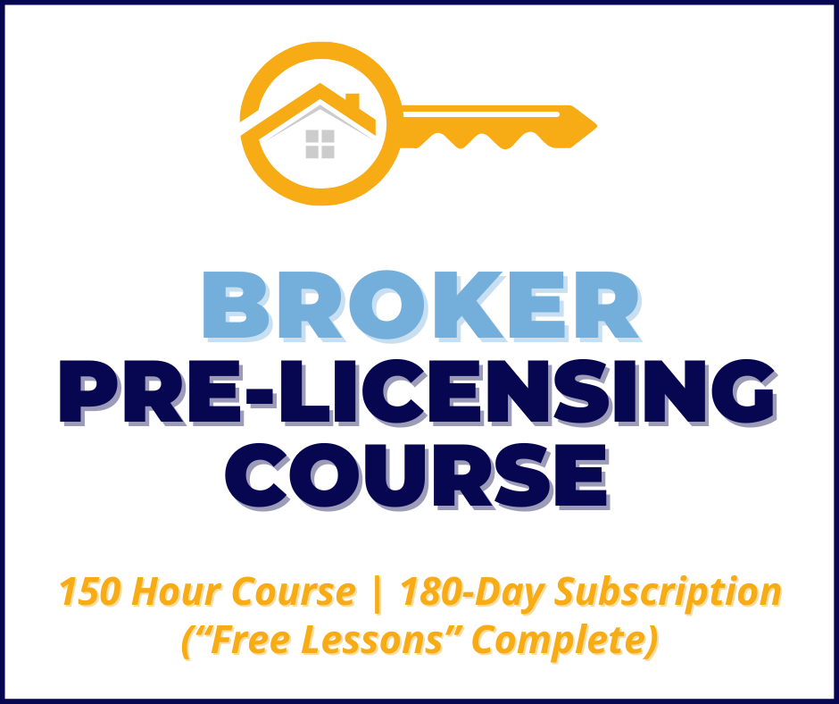 Louisiana Real Estate Broker Prelicensing - First Lessons Unlocked